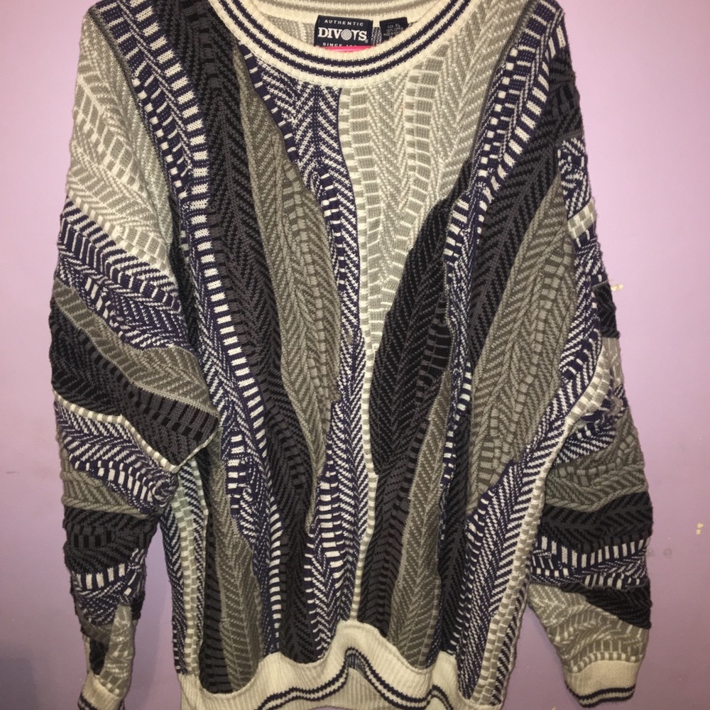 Authentic Vintage Divots sweater